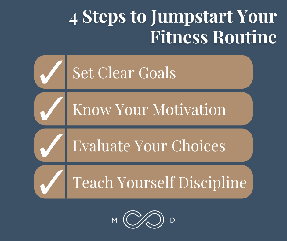 Infographic: 4 Ways to Jumpstart Your Fitness Regimen