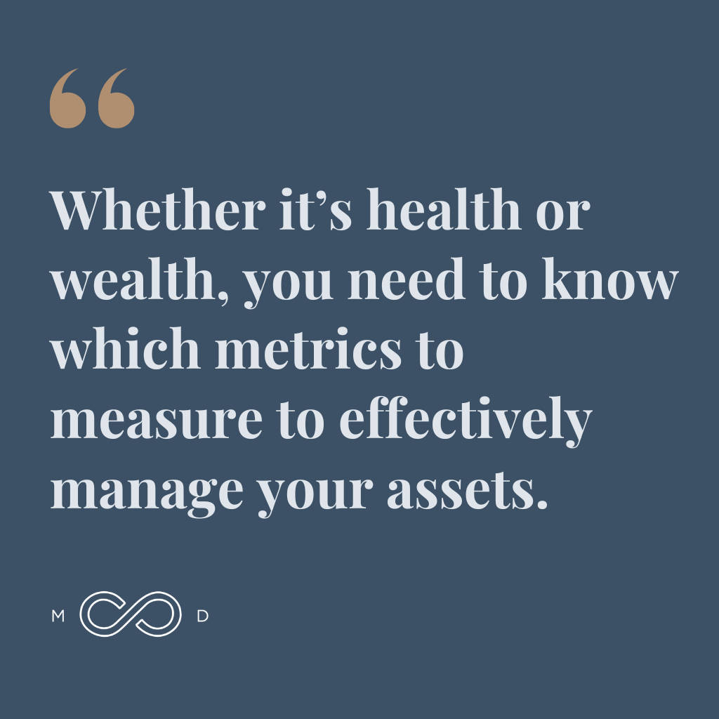 Graphic #1: Manage Your Health Assets for Maximum Return: Metrics That Matter