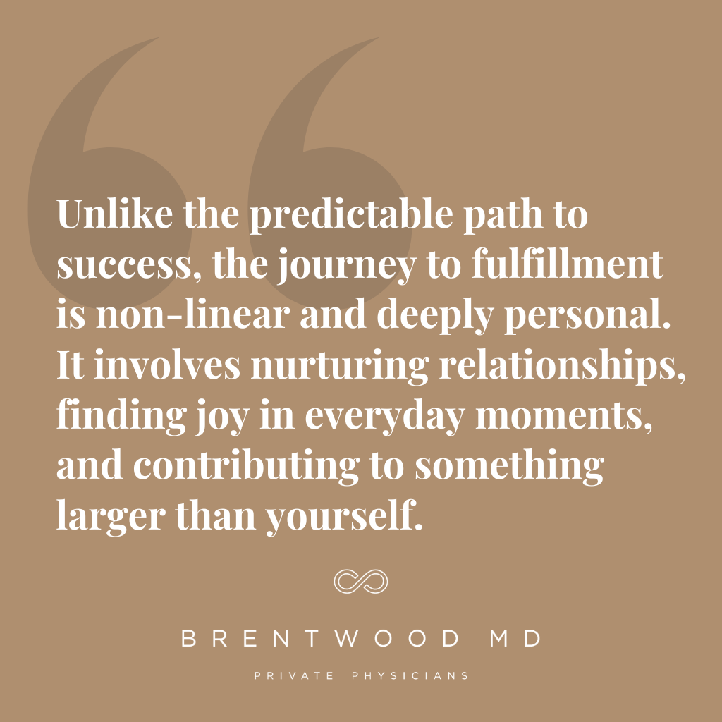 Graphic #1: From Achievement to Fulfillment: Navigating the Second Mountain