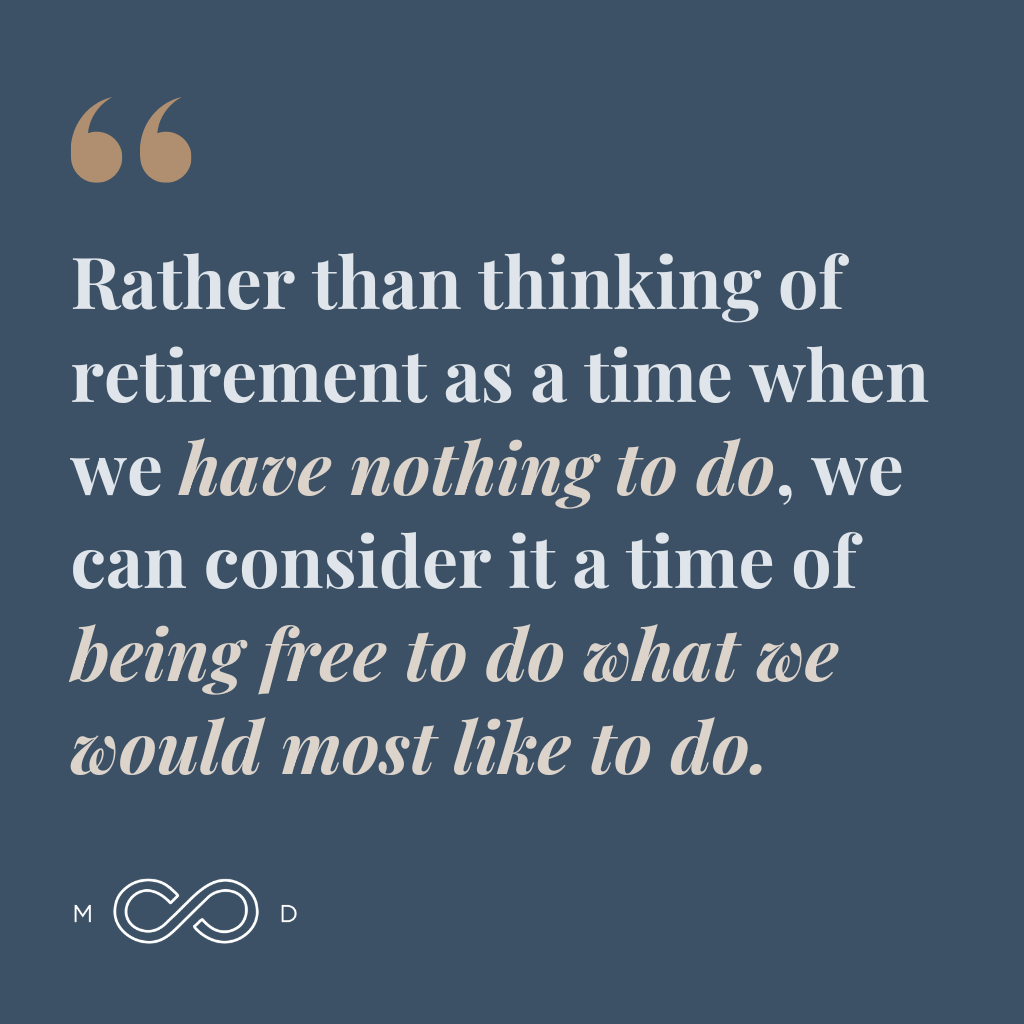 Graphic #1: Rethinking Retirement: The Secrets to Staying Young and Living Big in the Back Half of Life