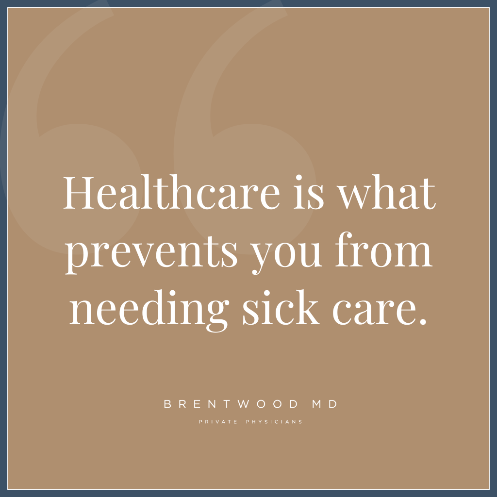 Quote: Sick Care vs. Healthcare — And What Real Healthcare Actually Looks Like