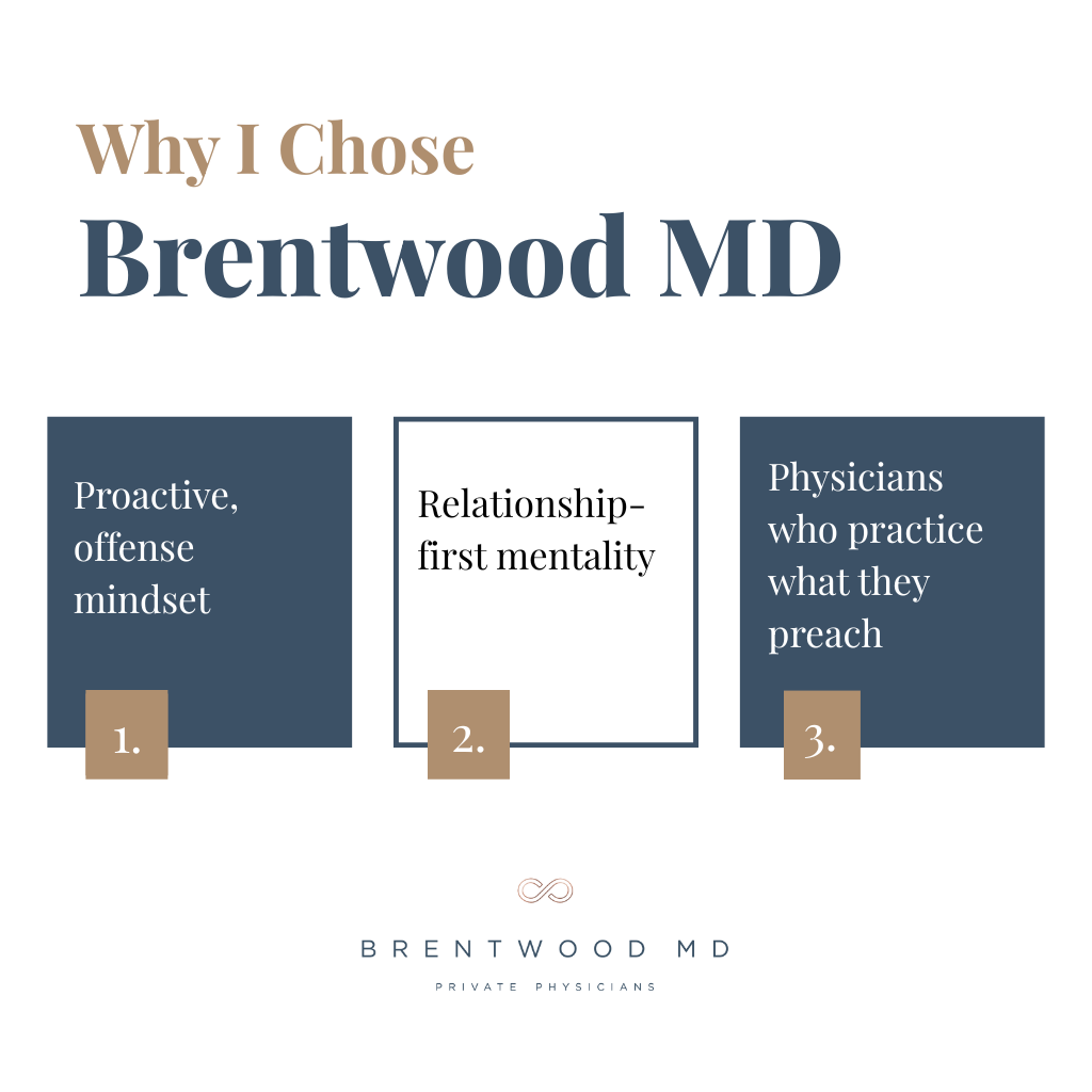 Infographic: Why I Chose Brentwood MD: A New Doctor’s Road to Concierge Medicine